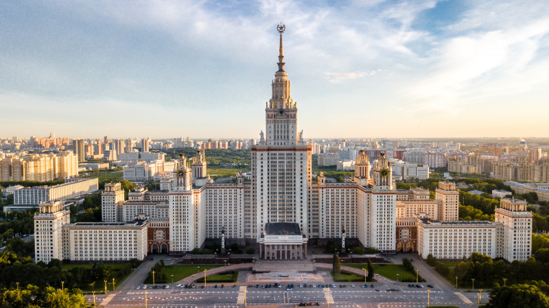 Lomonosov Moscow State University. Credit: Alexander Smagin (@dotzero) on Unsplash
