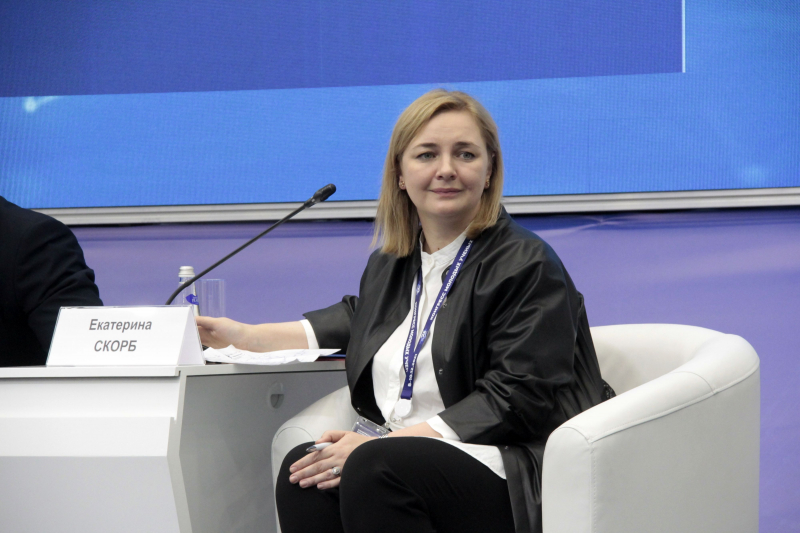 Ekaterina Skorb. Photo courtesy of Ekaterina Shevyreva / ITMO.NEWS
