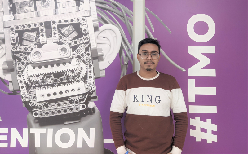 Shafayet’s passion is to be a robotics engineer and an expert in AI. Photo courtesy of subject
