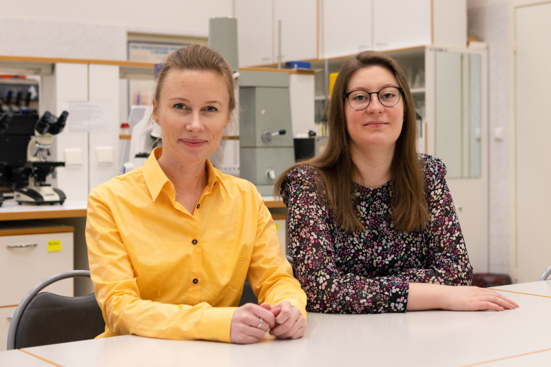 Lecturers, professors, and PhD students, who have worked together in food biotech, joined the project's team. On the picture: Natalia Yakovchenko and Olga Morozova, project team members. Credit: Dmitry Grigoryev, ITMO.NEWS
