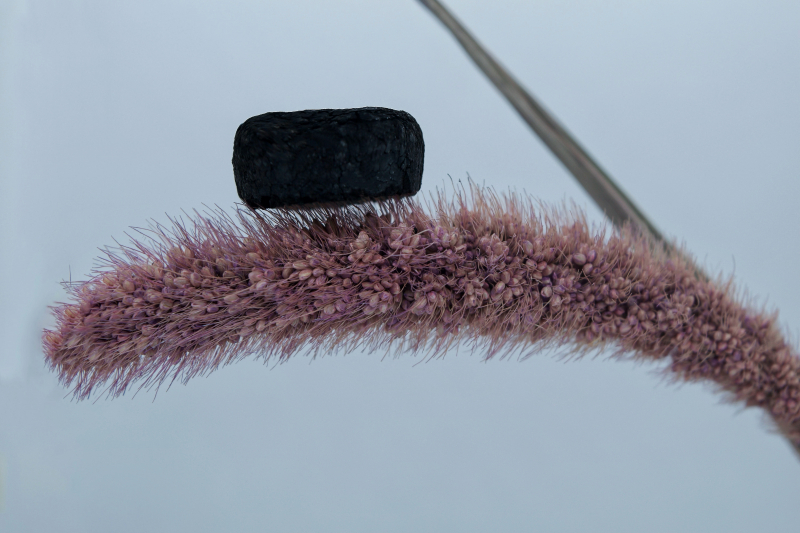 A sample of magnetite aerogel synthesized at ITMO. Photo courtesy of the research team
