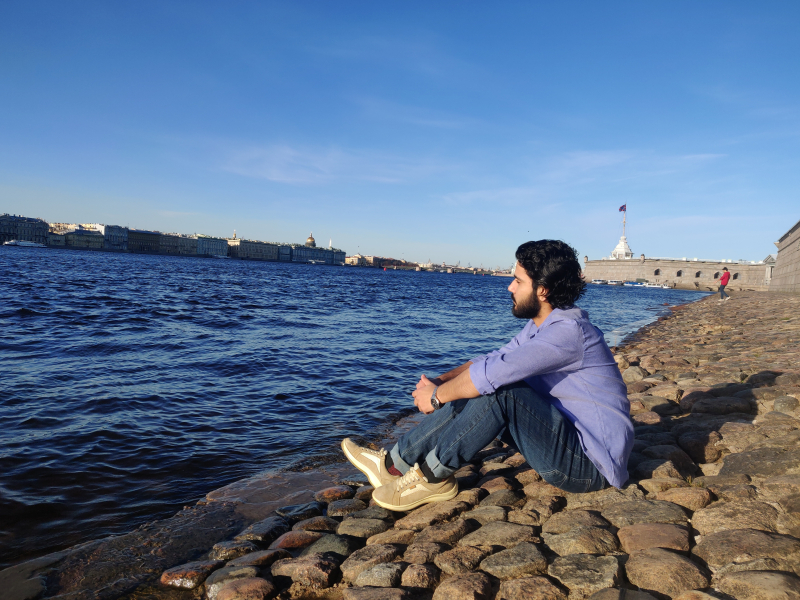 “I had a lot of fun celebrating Eid this time in St. Petersburg,” says Muhammad Shahan. Photo courtesy of the subject
