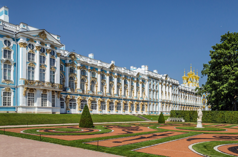 The Catherine Palace. Credit: Florstein, CC-BY-SA-4.0, Wikimedia Commons
