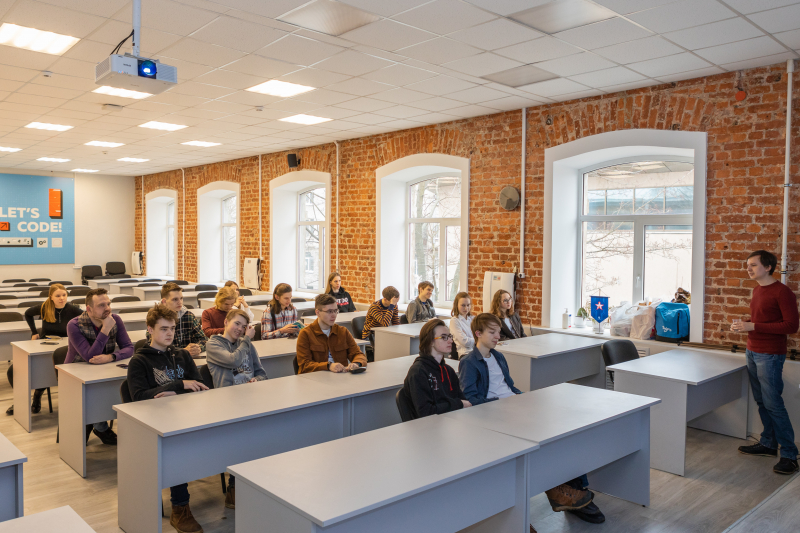 A class at the Faculty of Secure Information Technologies.Credit: Dmitry Grigoryev, ITMO.NEWS.
