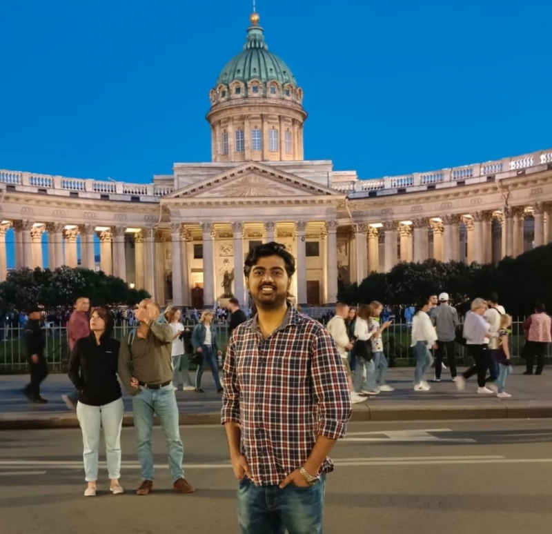 Hrishikesh says that Russia is a great destination for higher education, not only for medicine but also for other disciplines. Photo courtesy of the subject.
