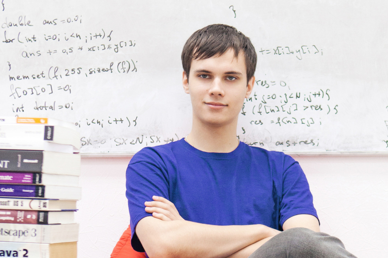 Gennady Korotkevich, an ITMO graduate, a two-time ICPC champion, and a multiple winner of Google Code Jam and other contests. Credit: ITMO.NEWS
