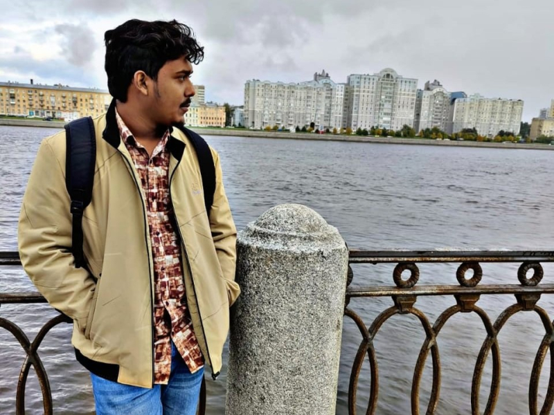 “I love the city of St. Petersburg. It is one of the most beautiful cities on the planet,” says Hasan. Photo courtesy of the subject
