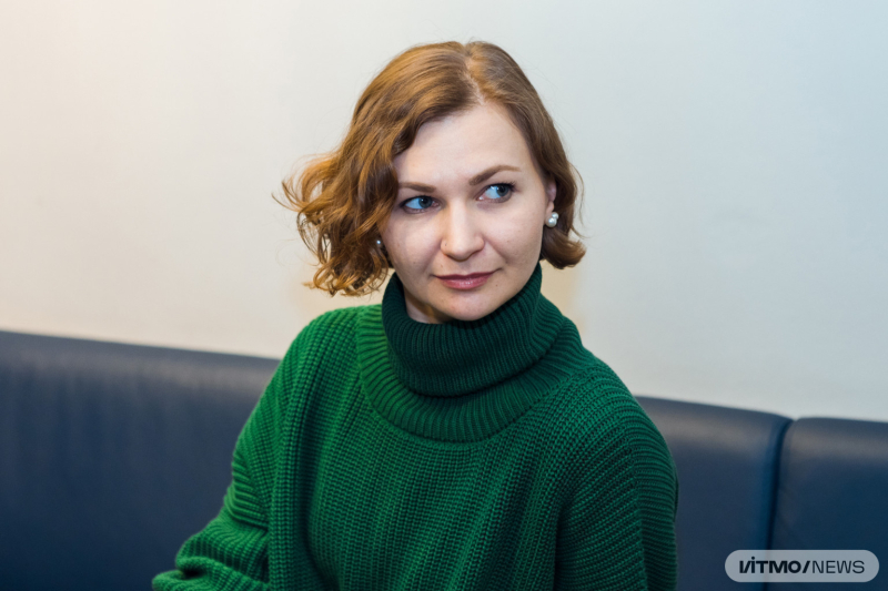 Ksenia Chichay. Photo by Dmitry Grigoryev / ITMO.NEWS
