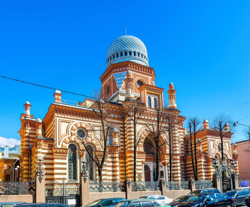 Grand Choral Synagogue of St. Petersburg. Credit: efesenko on photogenica
