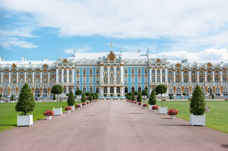 The Catherine Palace. Credit: Vitali Adutskevich (@vadutskevich) via Unsplash
