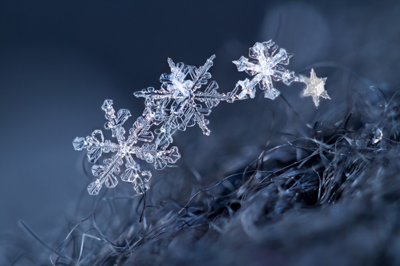 Snowflakes. Credit: 1zoom.ru