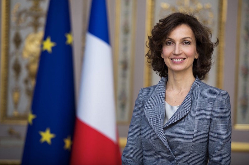 Audrey Azoulay. Credit: theirworld.org