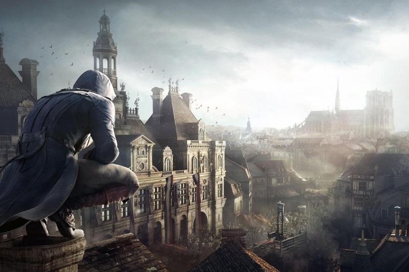 Notre Dame de Paris in Assassin’s Creed Unity. Credit: gq.com.au