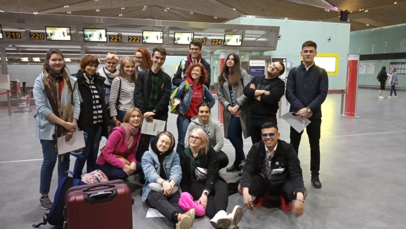 Participants of the Russian-German exchange program. Credit: social networks