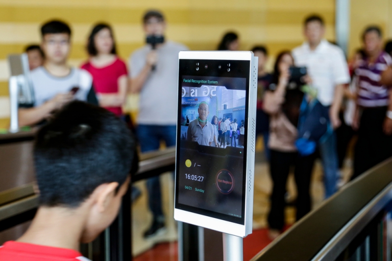 Facial recognition system in Malasia. Credit: shutterstock.com