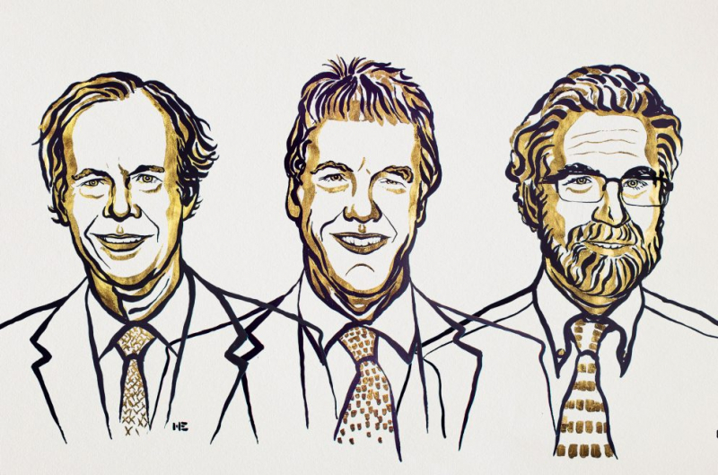 The 2019 Physiology or Medicine Nobel Prize Winners: William G. Kaelin Jr., Sir Peter J. Ratcliffe and Gregg L. Semenza. Credit: nobelprize.org
