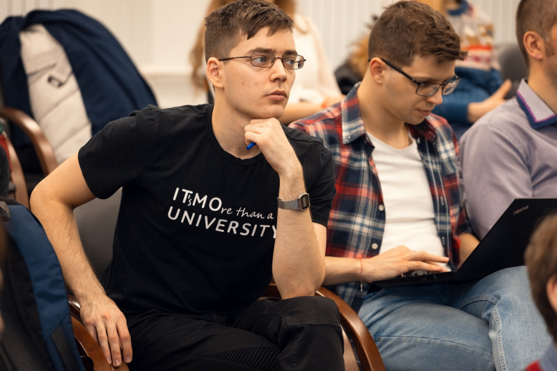 Peter Kharchenko's open lecture at ITMO 