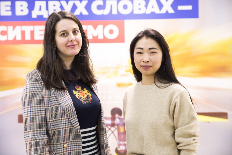 Мария Ососкова и Людмила Цой. Фото: ITMO.NEWS
