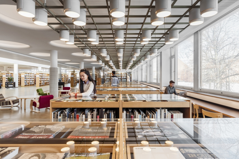 Aalto University's Library. Credit: archdaily.com