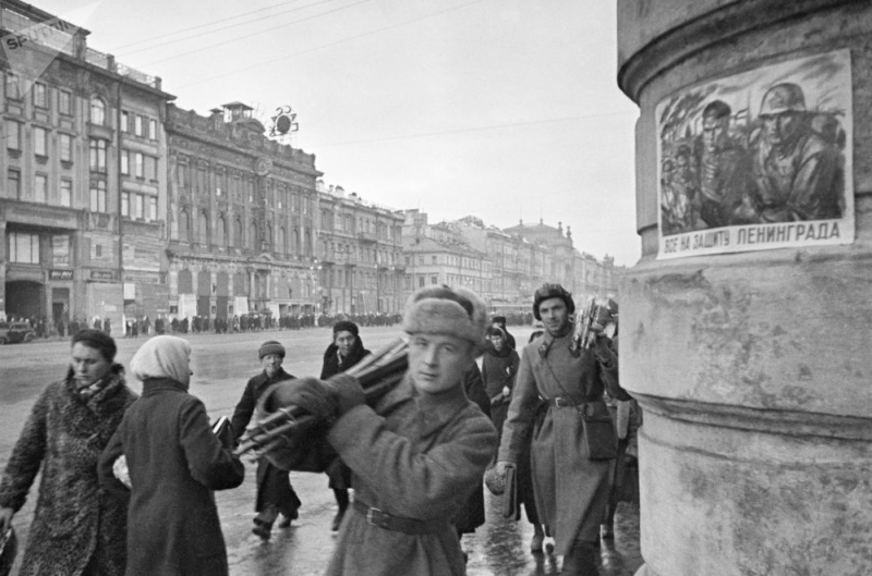 Leningrad during the Siege. Credit: sputniknews.ru