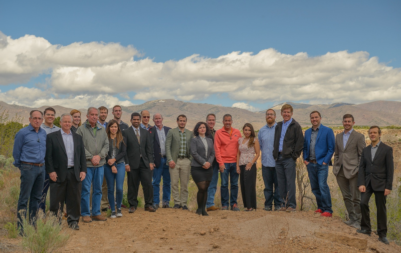 UbiQD staff and investors at Mount Hermon, California. Photo courtesy of the subject.