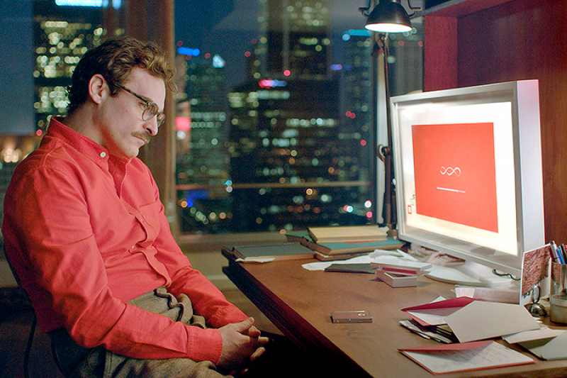A frame from the movie Her