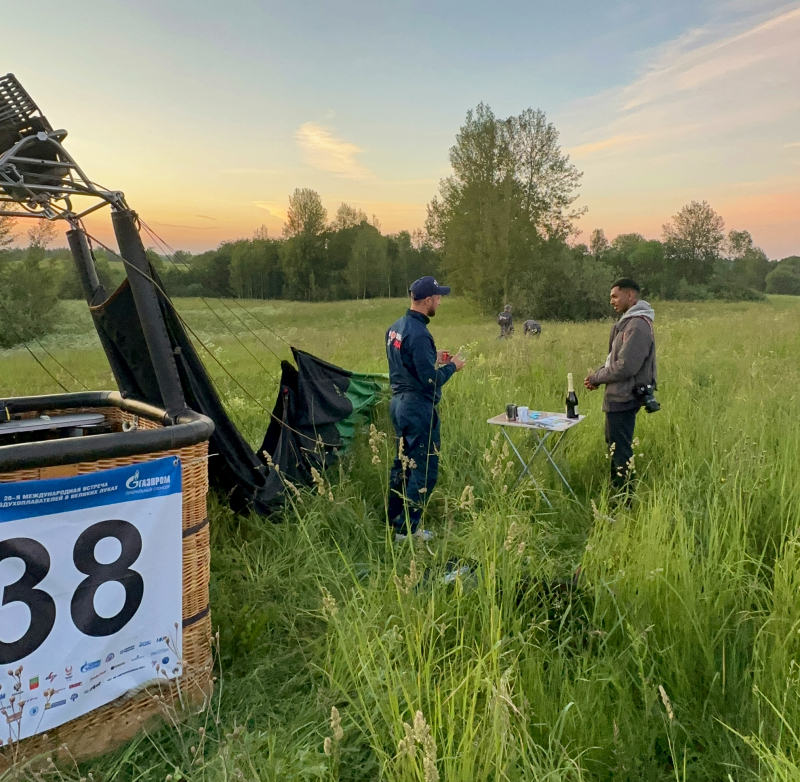 Anton Sizov talks about the tradition of hot air balloon aeronautics and his story of learning the sport. Image courtesy of the author