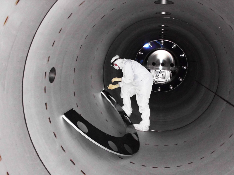 The LIGO detector. Credit: wired.com