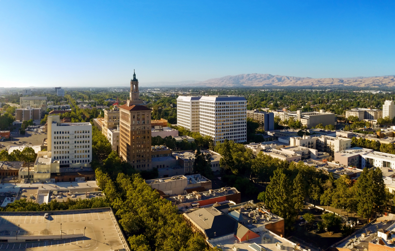 San Jose, California, the unofficial capital of Silicon Valley. Credit: depositphotos.com
