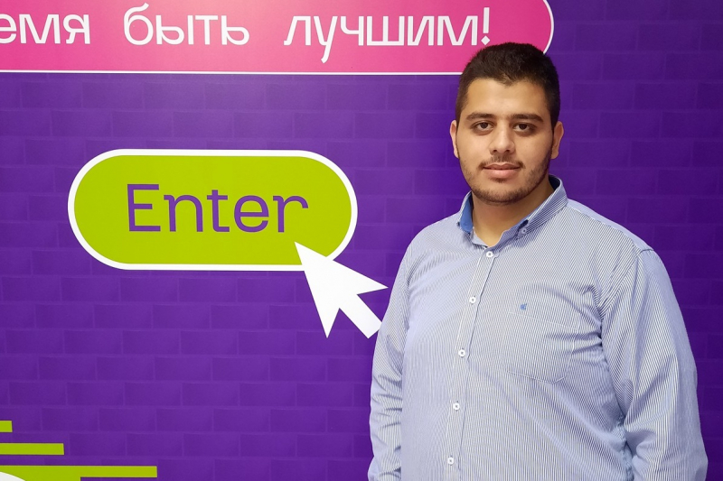 Moayad completed his Russian language preparatory course at the Maykop State Technological University. He is also a recipient of the Russian Government scholarship. Photo courtesy of the subject.
