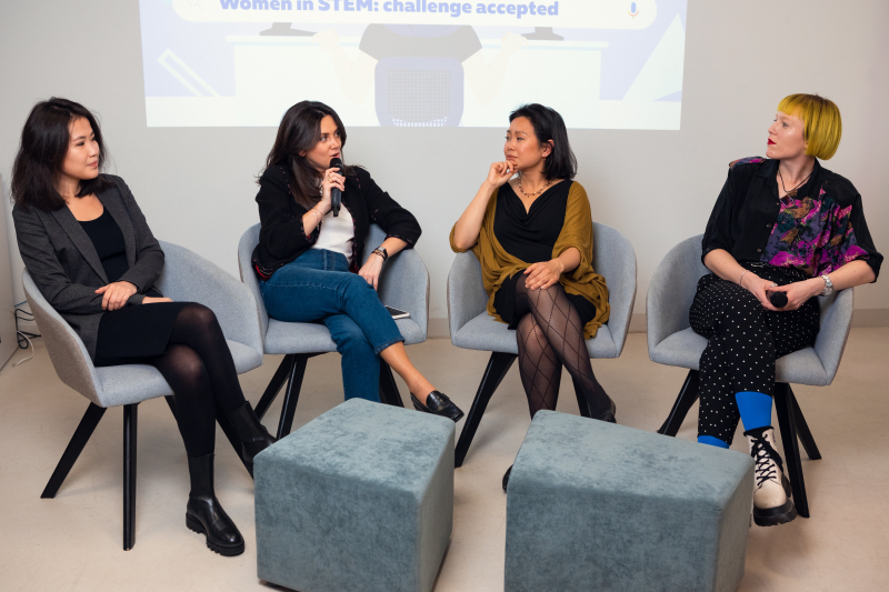 Встреча-дискуссия о вовлечении женщин в сферу STEM в Университете ИТМО. Фото: Дмитрий Григорьев / ITMO.NEWS
