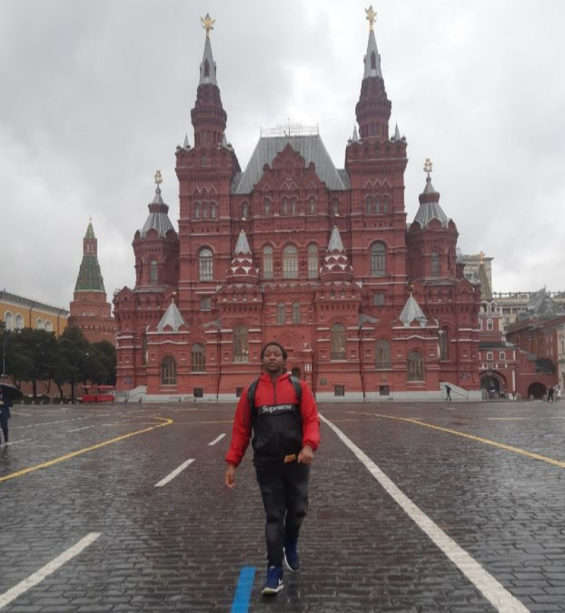 Paul has already been in Russia for four years. He completed his Bachelor's degree at Kalashnikov Izhevsk State Technical University. Photo courtesy of the subject
