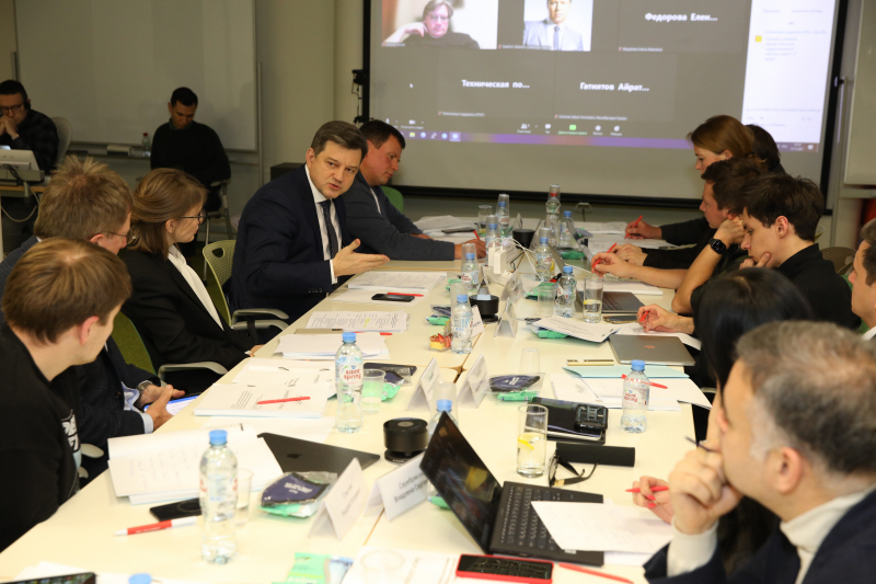 Заседание наблюдательного совета Университета ИТМО в офисе «Яндекса» в Москве. Фото: Евгений Золотарев
