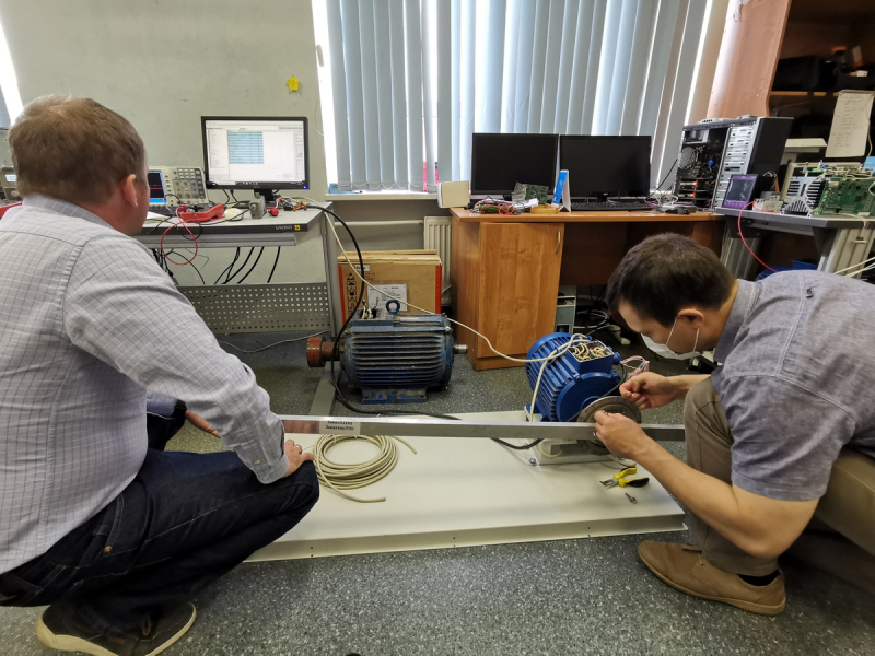 A project by the Research and Development Center “Precision Electromechanics” in progress. Photo provided by Galina Demidova.
