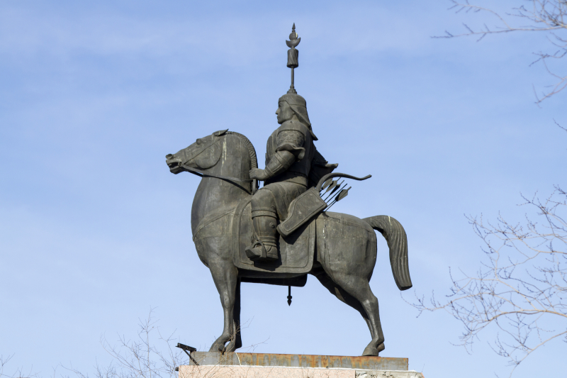 A statue of King Gesar statue Ulan-Ude, the capital of Buryatia. Credit: depositphotos.com
