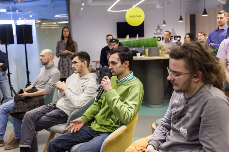 The first meetup on opportunities in a crisis at ITMO. Photo by Maria Bakina, Megabyte Media
