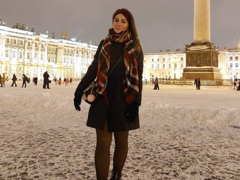 Ana’s favorite place in St. Petersburg is Palace Square. Photo courtesy of the subject

 

