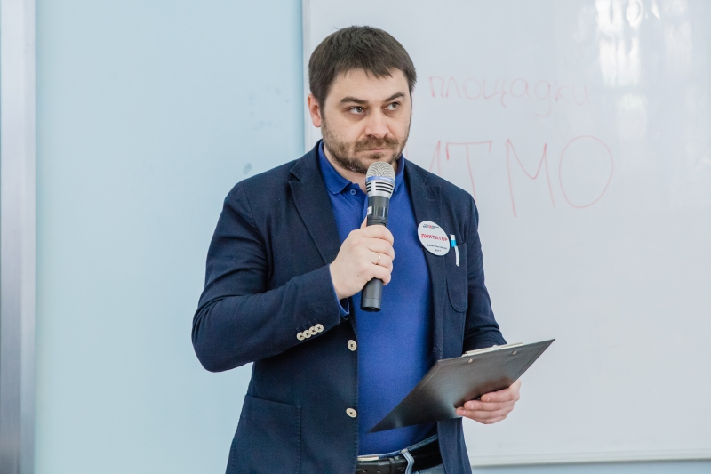 Ilya Fomintsev at ITMO. Photo by ITMO.NEWS
