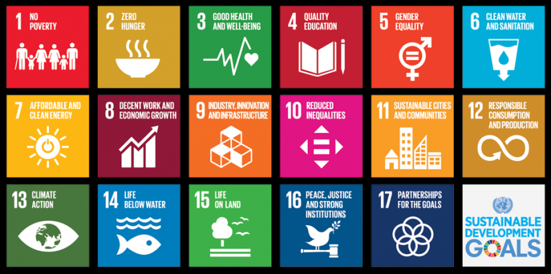 Sustainable development goals. Credit: en.unesco.org
