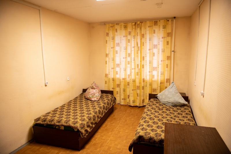 An interior view of a room at the dorm on Vyazemsky Lane 5-7. Credit: ITMO University
