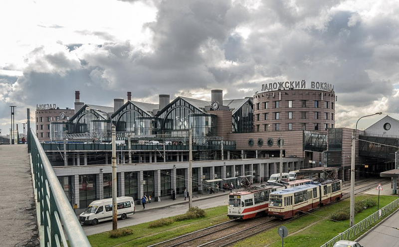 Ladoga Station. Credit: Alex 'Florstein' Fedorov via Wikimedia Commons / CC BY 4.0
