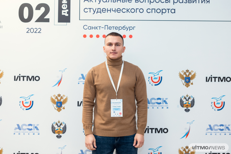 Alexey Barymov, president of the Functional Athletics Federation. Photo by Dmitry Grigoryev, ITMO.NEWS
