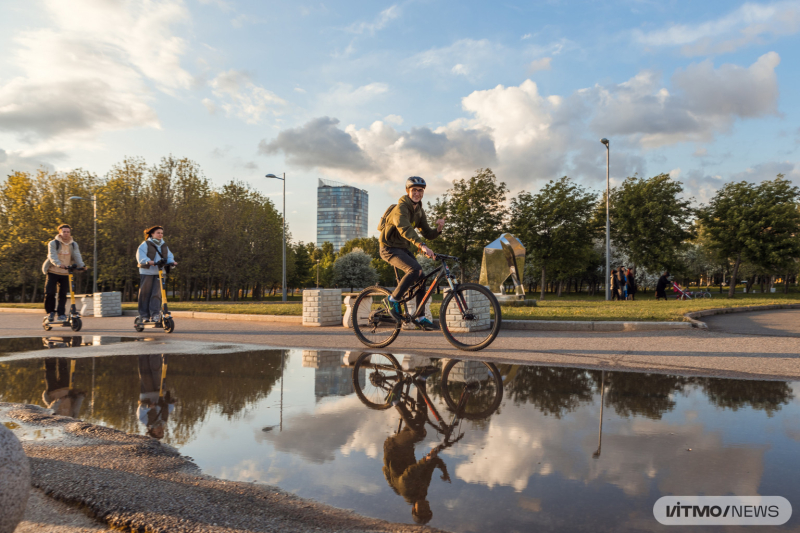 17-я велопрогулка с ректором. Фото: Дмитрий Григорьев / ITMO.NEWS

