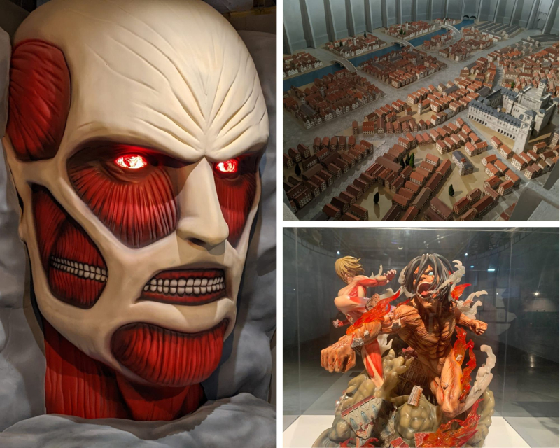 Attack on Titan's hall. Photo courtesy of the author
