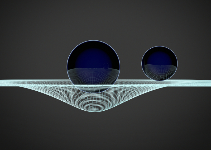 Gravitational waves. Credit: uberxoma / photogenica.ru
