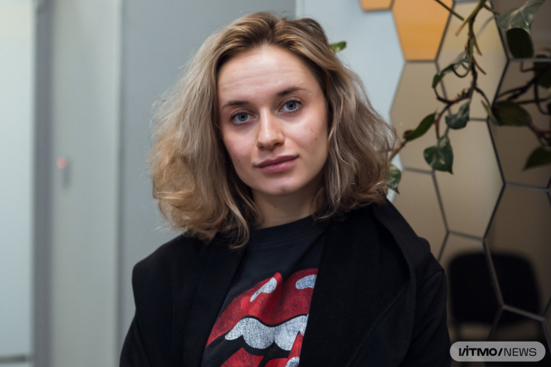 Iuliia Melchakova. Photo by Dmitry Grigoryev / ITMO.NEWS 

