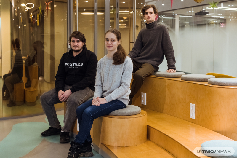 The team of the HealthBox project. Photo by Dmitry Grigoryev / ITMO.NEWS
