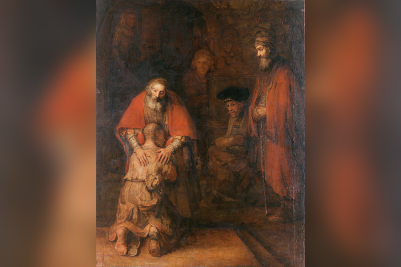 The Return of the Prodigal Son by Rembrandt (ca. 1668). The Hermitage Museum, St. Petersburg. Credit: Hermitage Torrent / CC-PD-Mark / Commons Wikimedia
