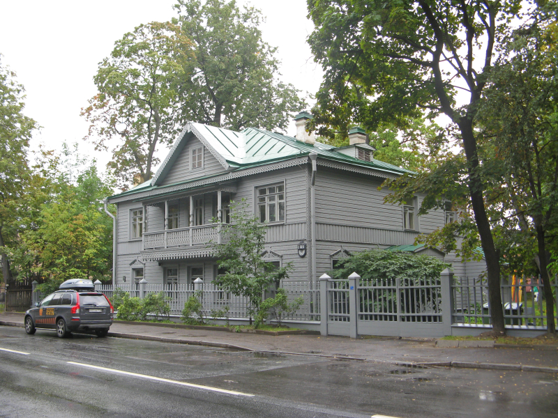 Mikhnevich House. Ekaterina Borisova, CC BY-SA 4.0, via Wikimedia Commons
