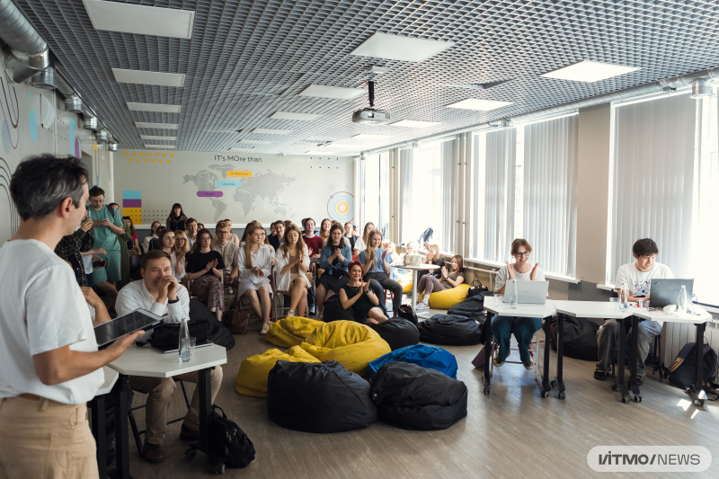 Финальный питч проектов хакатона Bioinformatics Bootcamp. Фото: Дмитрий Григорьев / ITMO.NEWS
